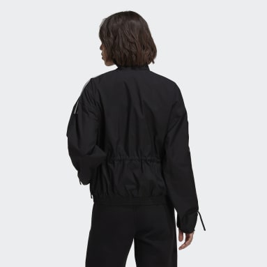 Chaqueta Adicolor Classics Parley Negro Mujer Originals