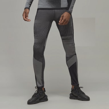 Adidas Men's Tights (CF7339_XL_Black_X-Large) - Black - XL