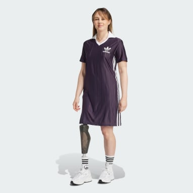 Adicolor 3-Stripes Pinstripe Dress