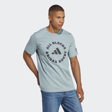 T-shirt de Adepto dos All Blacks Cinzento Homem Rugby