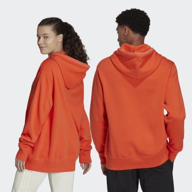 Sweat-shirt à capuche en molleton Essentials BrandLove (Non genré) Orange Sportswear