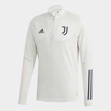 Men Football Grey Juventus Training Top