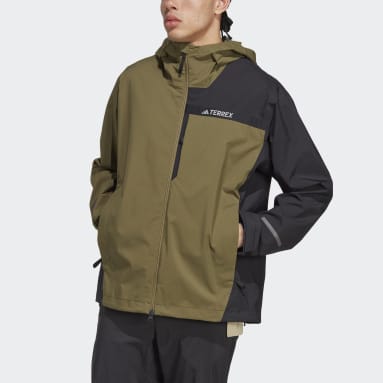 Chaqueta impermeable Terrex Multi RAIN.RDY 2.5-Layer Verde Hombre TERREX