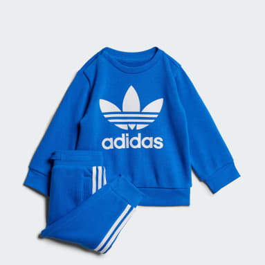 Conjunto sudadera cuello redondo y pantalón (Bebé)
