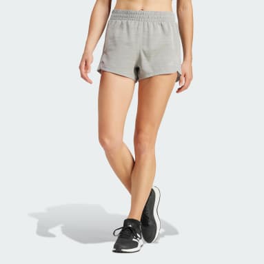 Pacer Training 3-Stripes Woven Mid-Rise Shorts