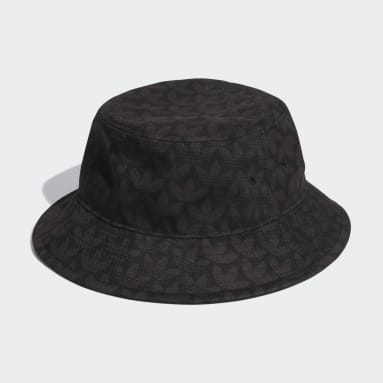Originals Μαύρο Monogram Print Bucket Hat