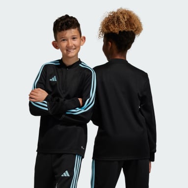 Blusa Treino Tiro 23 Club Preto Kids Futebol