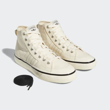 Sapatilhas Nizza Hi RF 74 Bege Originals