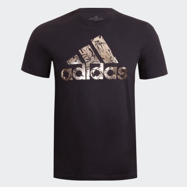 Playera Graphic Badge of Sport Foil Azul Hombre Sportswear