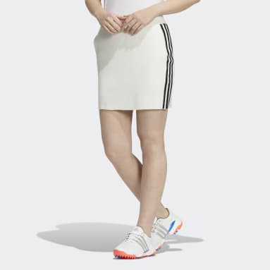 Women Golf White 3S 스웨터 스커트