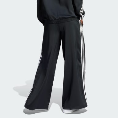 Dames Originals Satin Wide Leg Trainingsbroek
