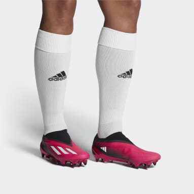 Voetbal roze X Speedportal+ Soft Ground Voetbalschoenen