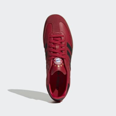ผู้ชาย Originals สีแดง รองเท้า Samba FC Bayern