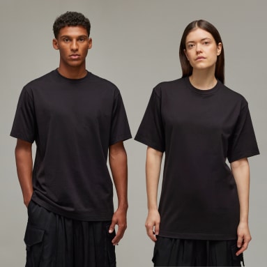 เสื้อยืดแขนสั้นพิมพ์ลาย Y-3