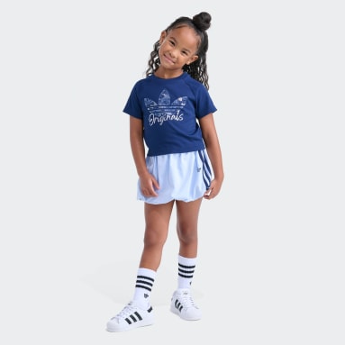 RAGLAN TEE BUBBLE SKORT SET