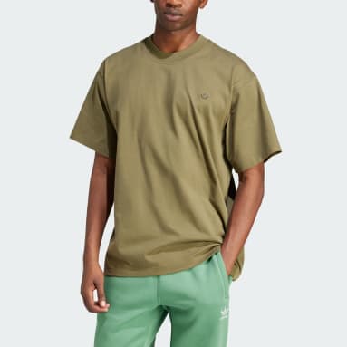Camisetas adidas sales hombre olive