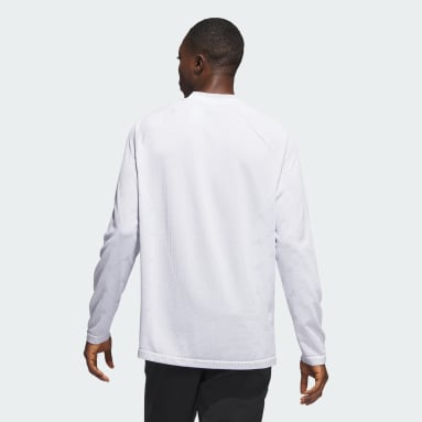 Άνδρες Γκολφ Γκρι Ultimate365 Tour PRIMEKNIT Long Sleeve Polo Shirt