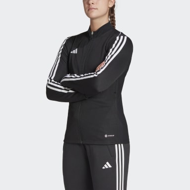 Jaqueta de Treino Tiro 23 League Preto Mulher Futebol