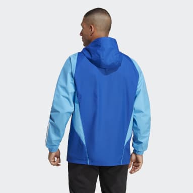 Heren Voetbal blauw Tiro 23 Competition All-Weather Jack