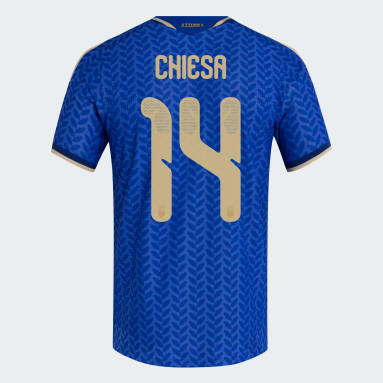 Italy 26 Home Chiesa Authentic Jersey