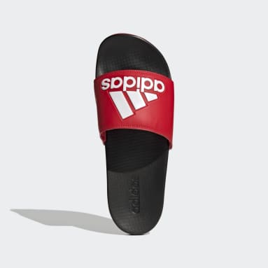 sportswear Red 아딜렛 컴포트 슬라이드