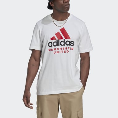Manchester United DNA Graphic T-skjorte Hvit