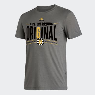 T-shirt Bruins Blend gris Hommes Hockey