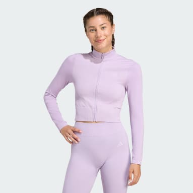 Workout Essentials Full-Zip Knit Jacket