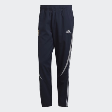 Pantalón Teamgeist Real Madrid Tejido Azul Hombre Fútbol