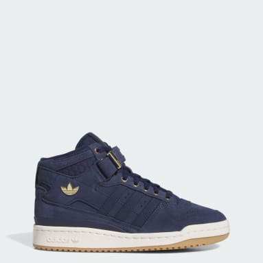 Women Originals Blue Forum Mid Shoes