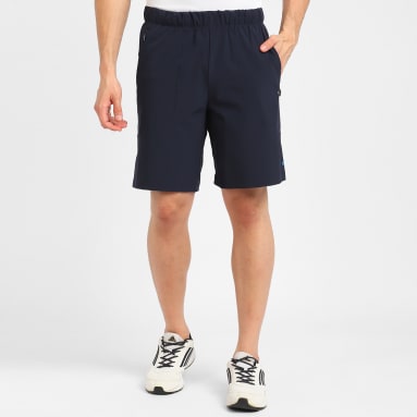 Men Training Blue TRAINING WOVEN SHORTS