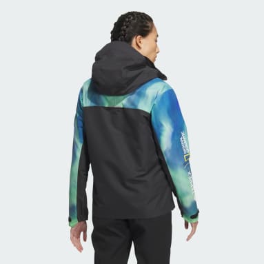 Dam TERREX Svart National Geographic RAIN.RDY Three-In-One Jacka