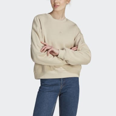 Sweat-shirt en molleton ALL SZN Beige Femmes Sportswear