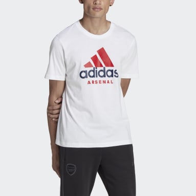 T-shirt ADN do Arsenal Branco Homem Futebol
