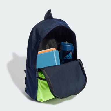 Graphic Backpack Niebieski