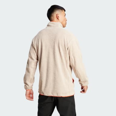 Muži TERREX béžová Mikina Terrex XPLORIC High-Pile-Fleece