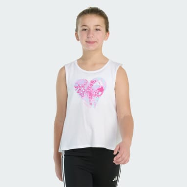 adidas Sleeveless Swing Tank Top with Back Vent