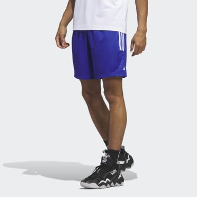 Men's Basketball Blue Legends 3-Stripes Basketball Shorts