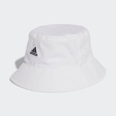 Gym & Training White Classic Cotton Bucket Hat