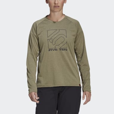 Maglia Five Ten Long Sleeve Verde Donna Five Ten
