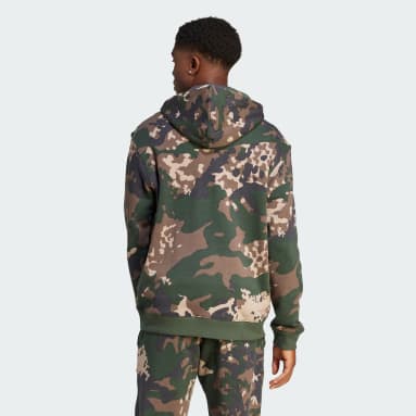 Men Originals Green AAC Camo Hoodie