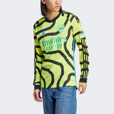 Maglia Away 23/24 Long Sleeve Arsenal FC Giallo Uomo Calcio