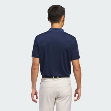 adidas Long Sleeve Polo Shirt - Blue | adidas Canada