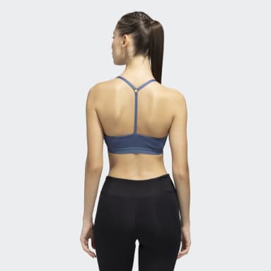Women Gym & Training Blue LIGHT SUPPORT BRAND BRA