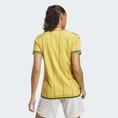Women Football Gold 자메이카 23 홈 저지