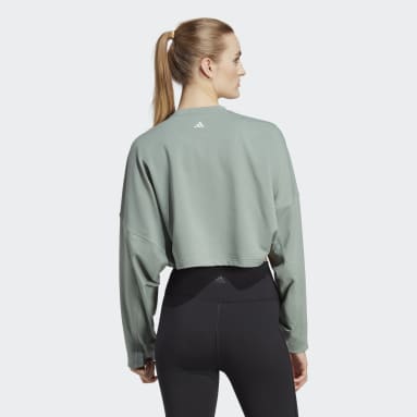 adidas Yoga Studio Tee - Green, adidas Canada in 2023