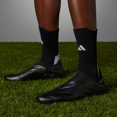 Botas de Futebol Copa Pure+ – Piso firme Preto Futebol