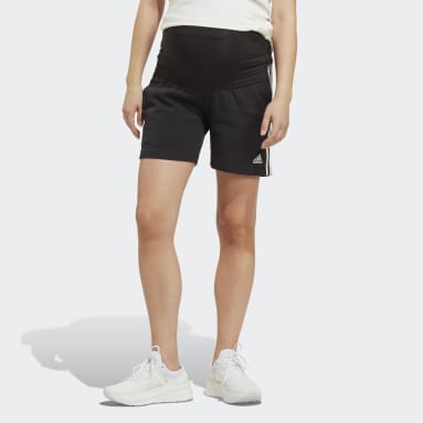 Frauen Sportswear Maternity Shorts – Umstandsmode Schwarz