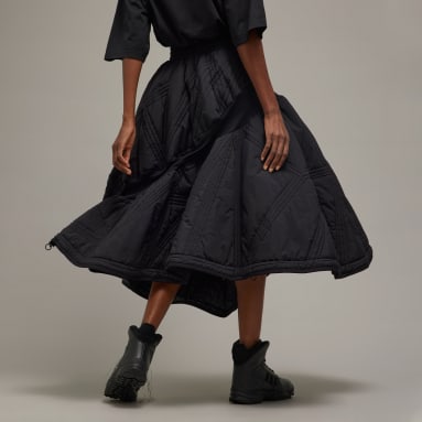 Women Lifestyle Black Y-3 Quilted Skirt