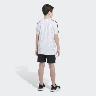 Youth Sportswear White Allover Print Xpress Tee
